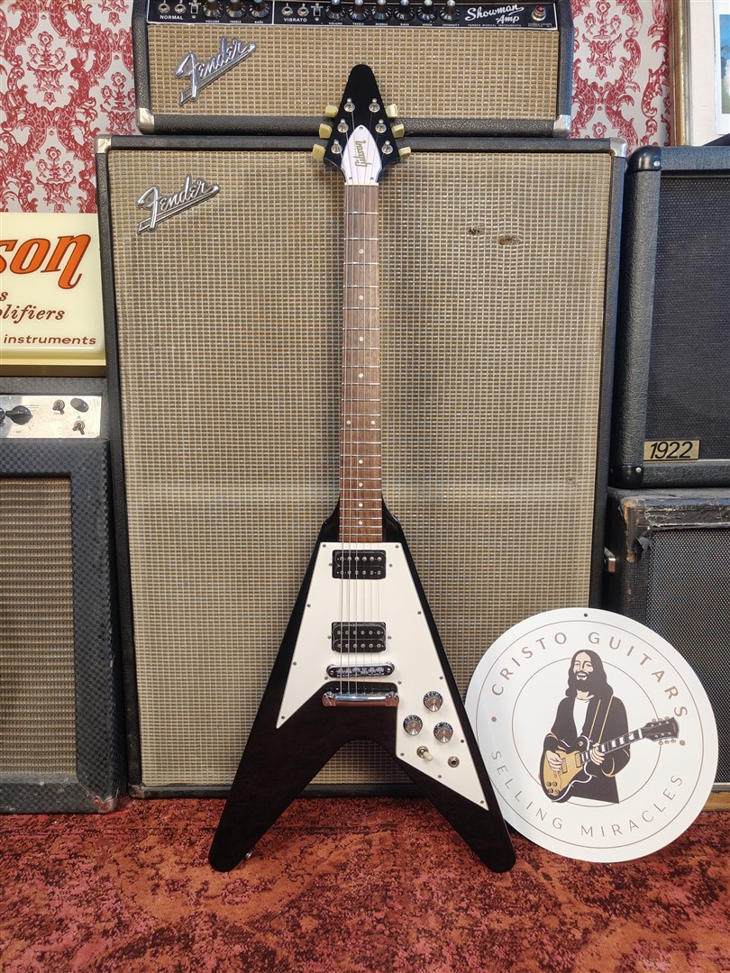 Gibson Flyin V - Ebony - 1991