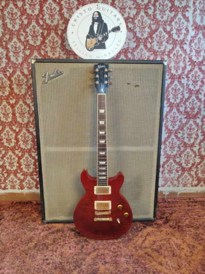 Gibson Les Paul Double Cut - 2001 - Trans Red