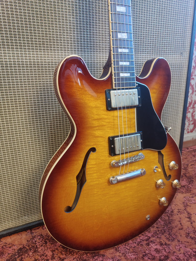 Gibson ES 335 Figured - Iced Tea - 2021 - immagine 4