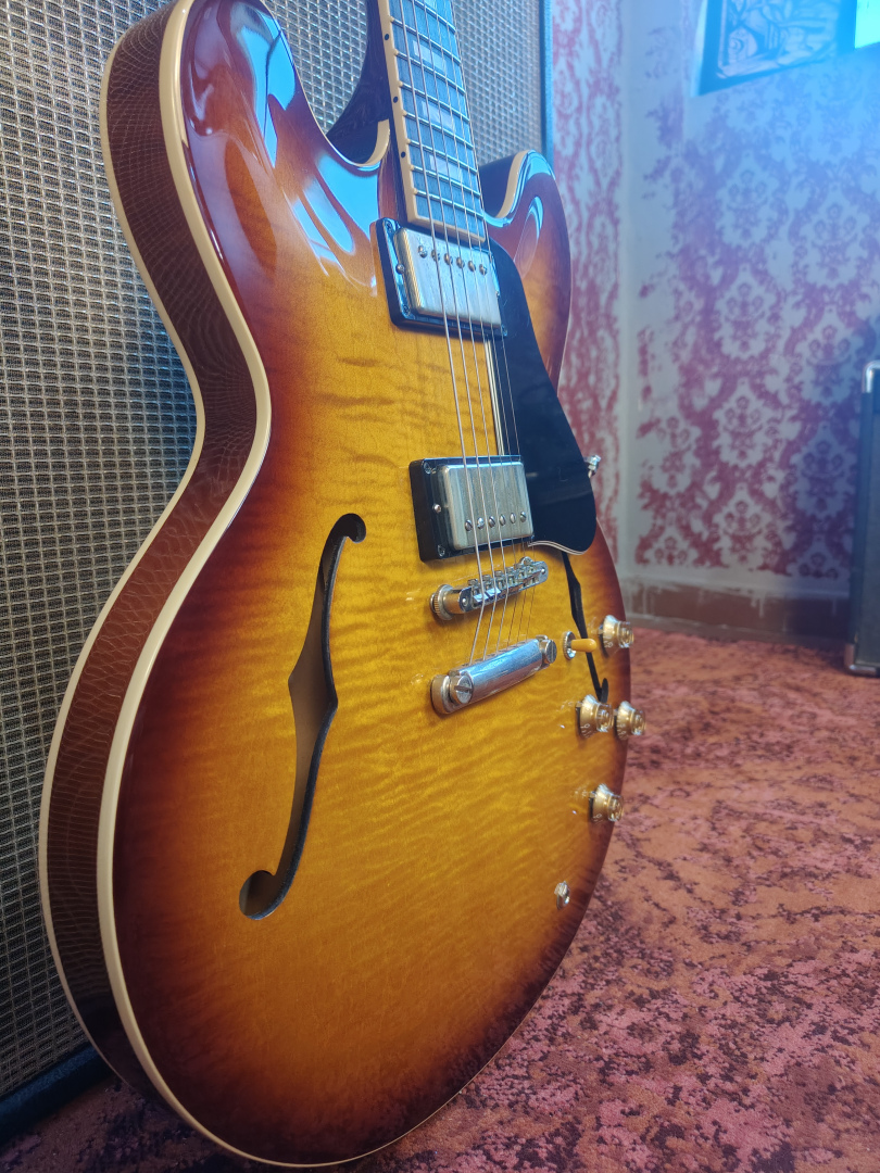 Gibson ES 335 Figured - Iced Tea - 2021 - immagine 6