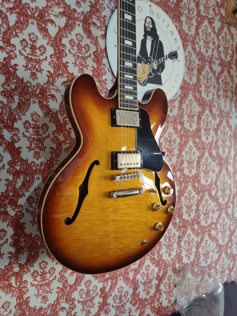 Gibson ES 335 Figured - Iced Tea - 2021 - immagine 36